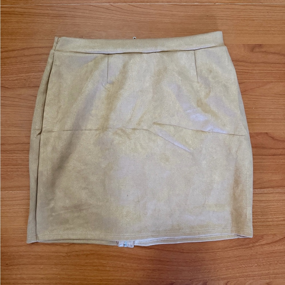 Windsor Suede Tan Women's Skirt